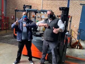 Toyota Industrial Equipment handovers