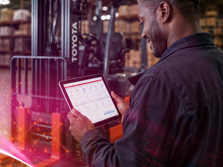 Warehousing: connected fleets promote safety and efficiency